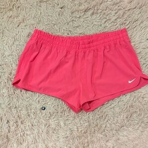 Nike Women's Bright Pink Athletic Shorts